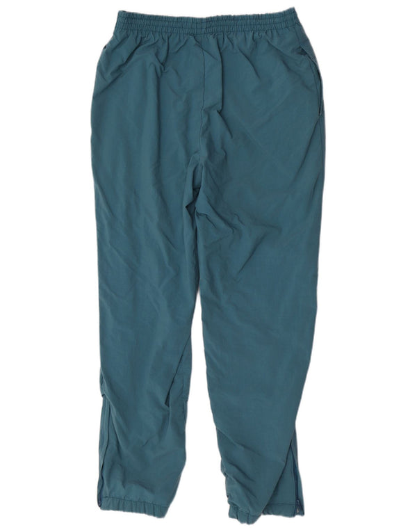 Reebok Mens Tracksuit Trousers Joggers Large  Blue Nylon