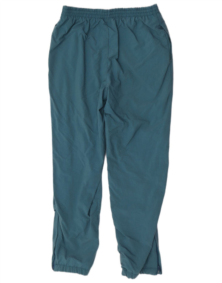Reebok Mens Tracksuit Trousers Joggers Large  Blue Nylon
