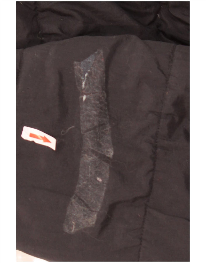 Fila Mens Padded Jacket UK 44 2XL Black Nylon