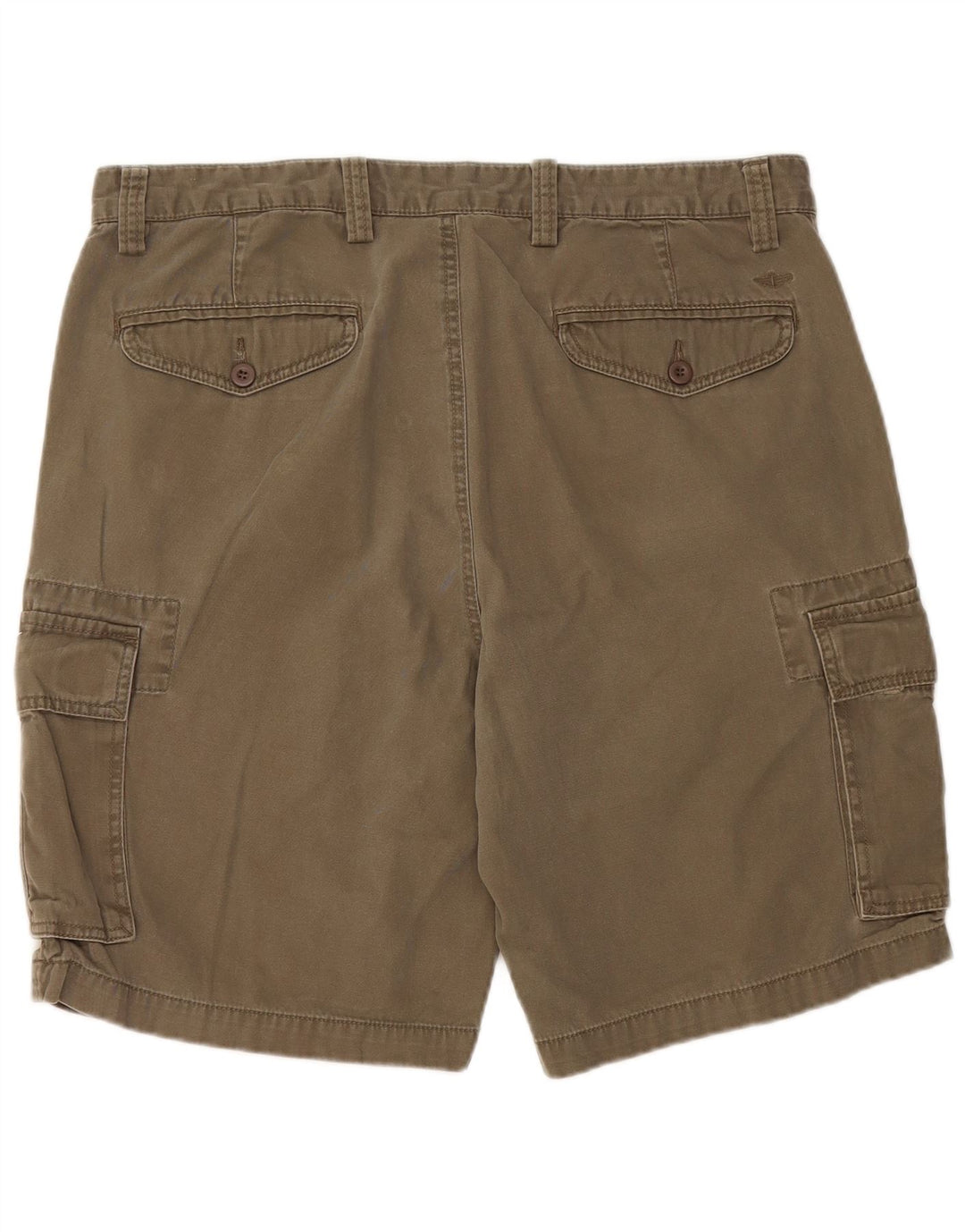 DOCKERS Mens Cargo Shorts W36 Large Khaki Cotton
