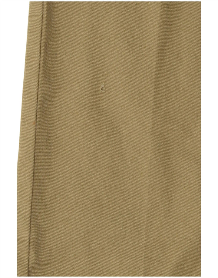 Dickies Mens Straight Chino Trousers W32 L32 Beige Polyester