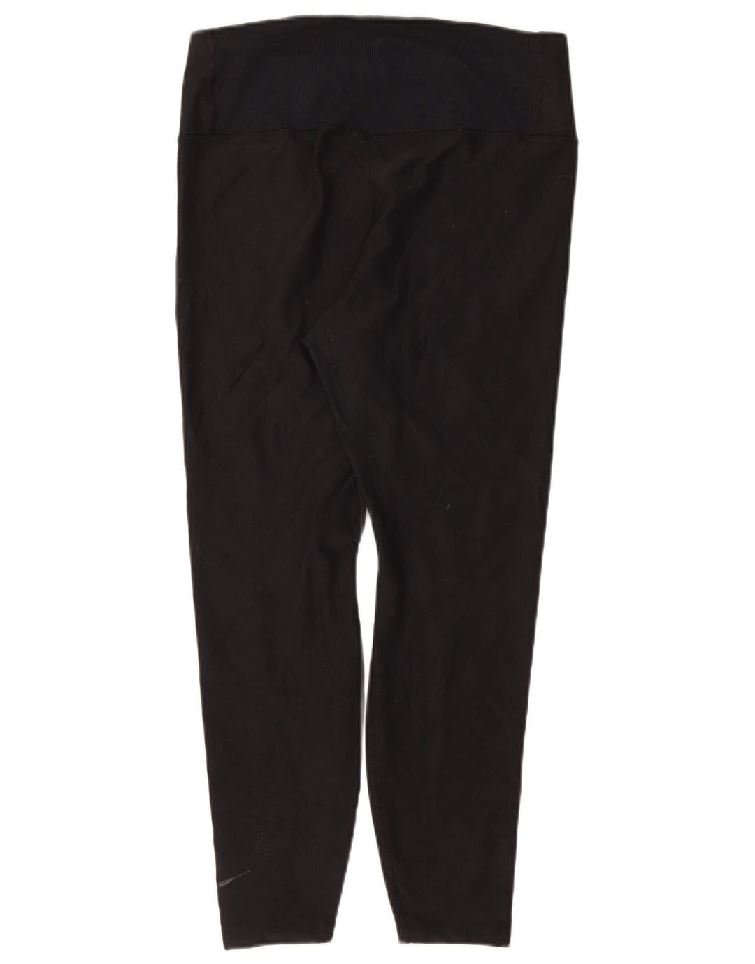 NIKE Womens Dri Fit Leggings UK 18 XL Black Polyester