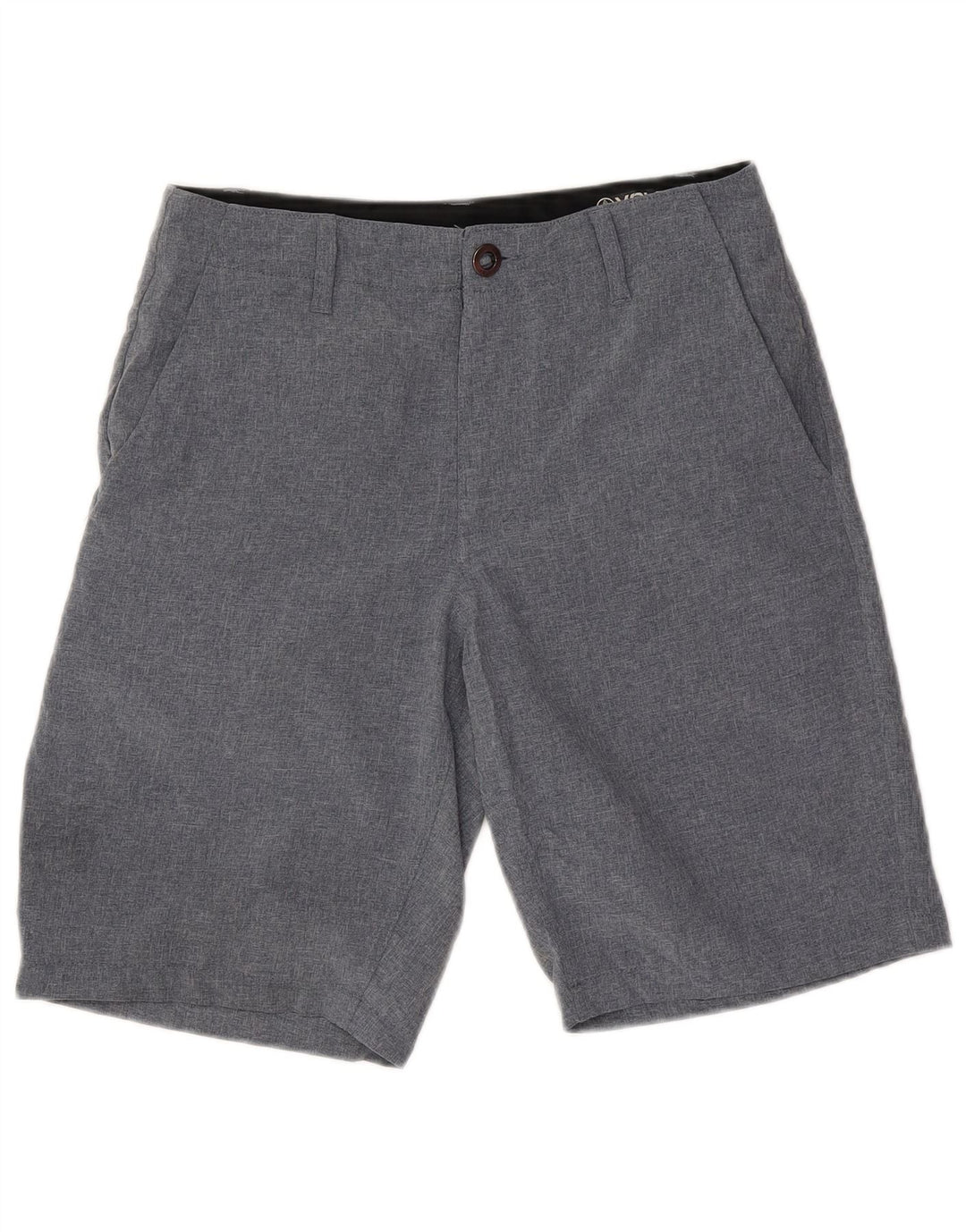 Volcom Mens Cargo Shorts W28 Medium Grey Polyester
