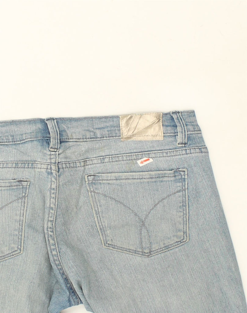 CALVIN KLEIN Womens Straight Jeans W30 L26  Grey Cotton | Vintage Calvin Klein | Thrift | Second-Hand Calvin Klein | Used Clothing | Messina Hembry 