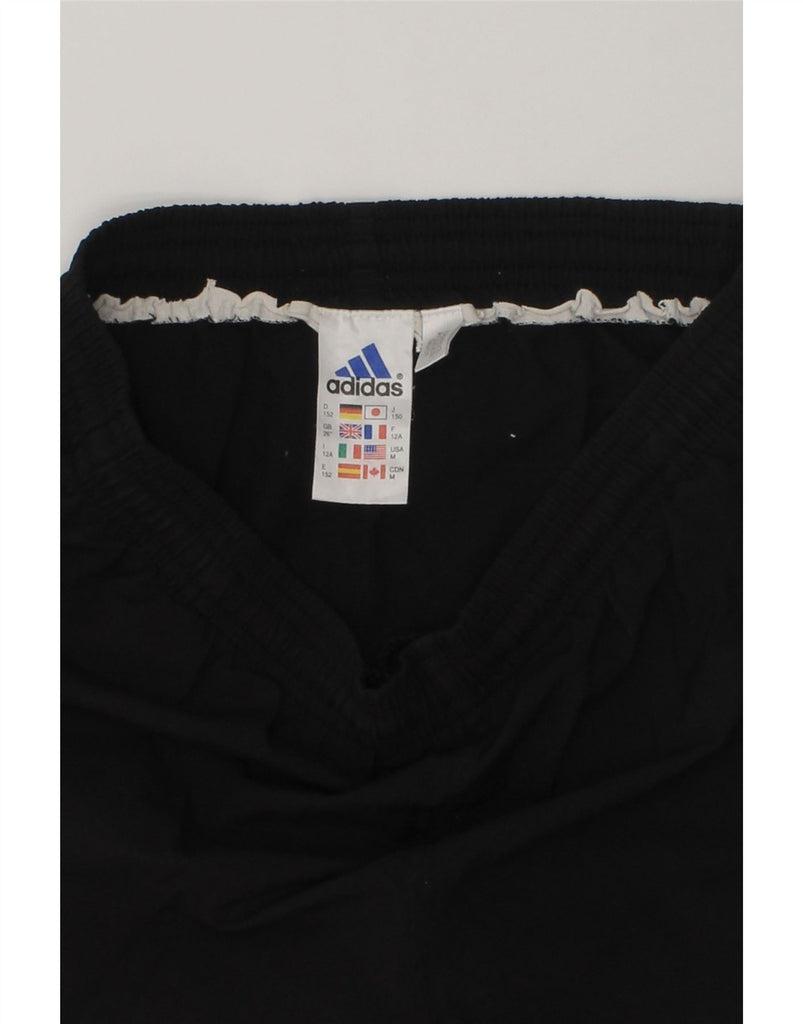 ADIDAS Boys Sport Shorts 11-12 Years Black Polyester | Vintage Adidas | Thrift | Second-Hand Adidas | Used Clothing | Messina Hembry 