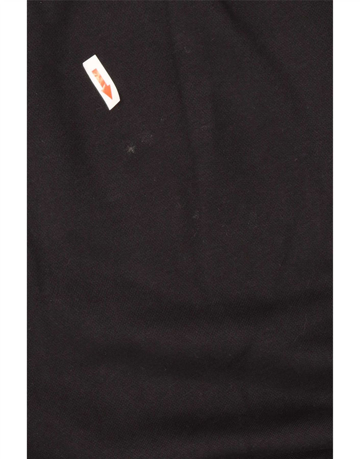 Nike Mens Tracksuit Trousers Joggers Medium Black Cotton