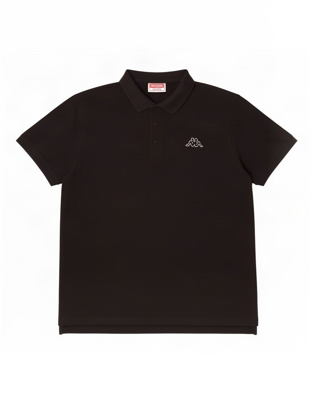Kappa Mens Polo Shirt 2XL Black Cotton