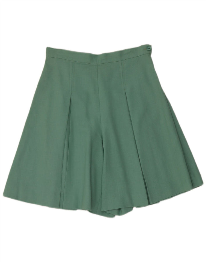 Vintage Womens 1 Button 2 Piece Set UK 12 Medium W28 Green Acetate