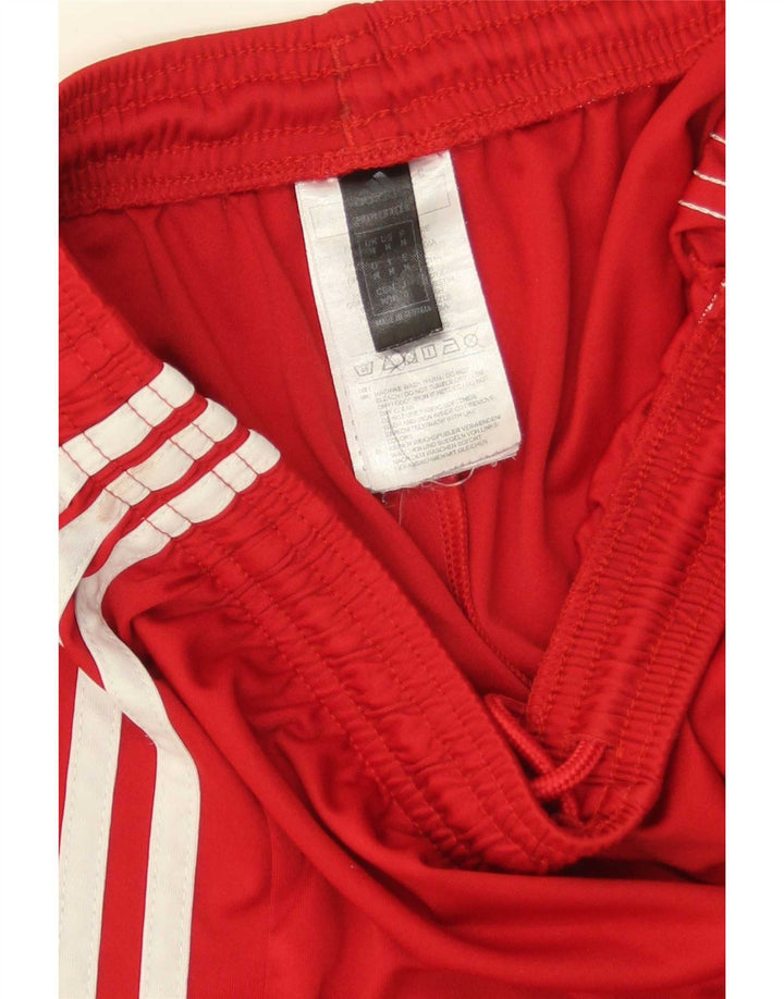 Adidas Mens Aeroready Sport Shorts Medium  Red Polyester