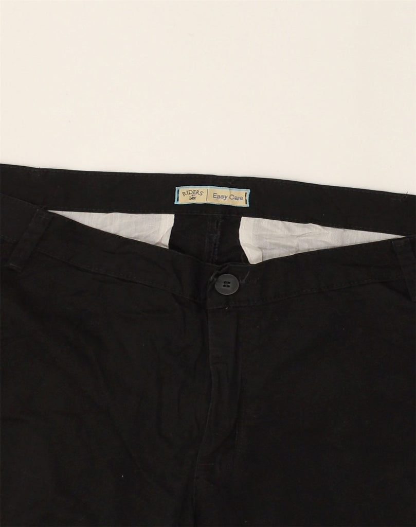 LEE Womens Tapered Chino Trousers W40 L28 Black Cotton | Vintage Lee | Thrift | Second-Hand Lee | Used Clothing | Messina Hembry 