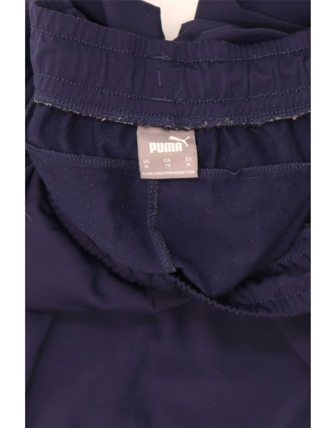 Puma Mens Tracksuit Trousers Joggers XL Navy Blue Polyester