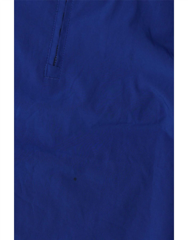 Adidas Mens Short Sleeve Pullover Tracksuit Top 3XL Blue Polyester