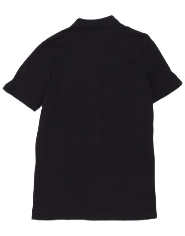 Jack & Jones Mens Polo Shirt Medium Navy Blue Cotton