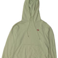 Levi's Womens Hoodie Jumper UK 14 Medium Green Cotton