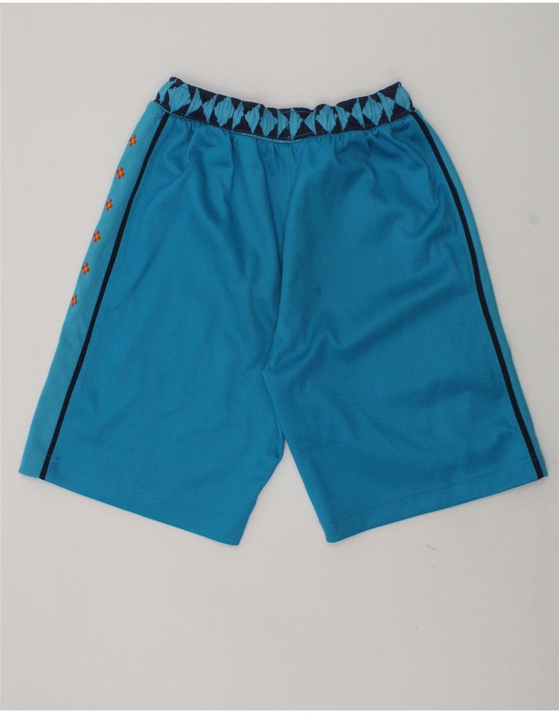 NBA Boys Graphic Sport Shorts 8-9 Years Small  Blue Polyester | Vintage NBA | Thrift | Second-Hand NBA | Used Clothing | Messina Hembry 