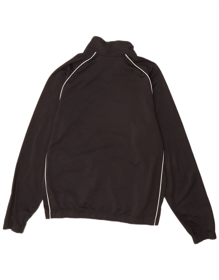 Nike Mens Tracksuit Top Jacket Medium Black Polyester