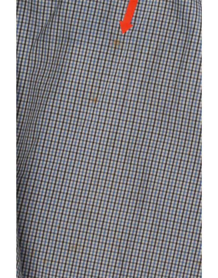 Gap Mens Shirt XL Blue Check Cotton