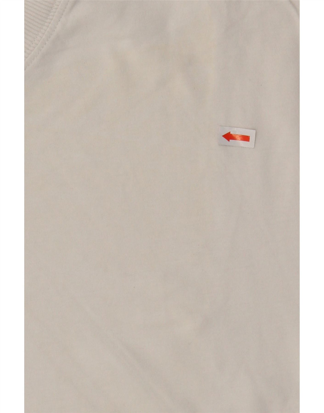 PUMA Womens Crop T-Shirt Top UK 10 Small White Vintage Puma and Second-Hand Puma from Messina Hembry 