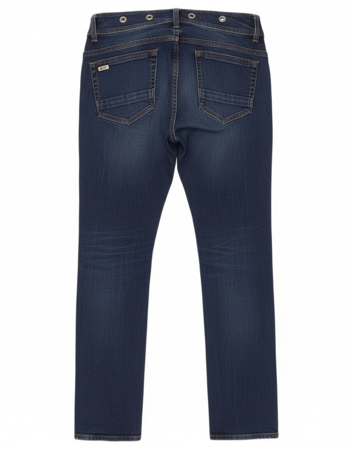 G-Star Womens Midge Straight Jeans W29 L30 Navy Blue