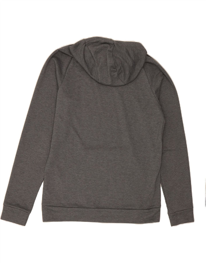 NIKE Mens Dri Fit Graphic Hoodie Jumper Medium Grey Polyester Vintage Nike and Second-Hand Nike from Messina Hembry 