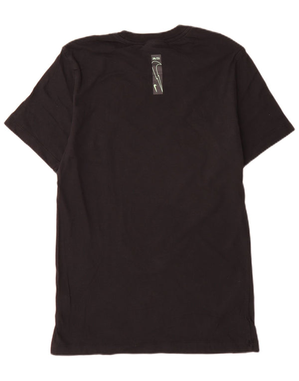 Nike Mens Standard Fit Graphic T-Shirt Top Small Black Cotton
