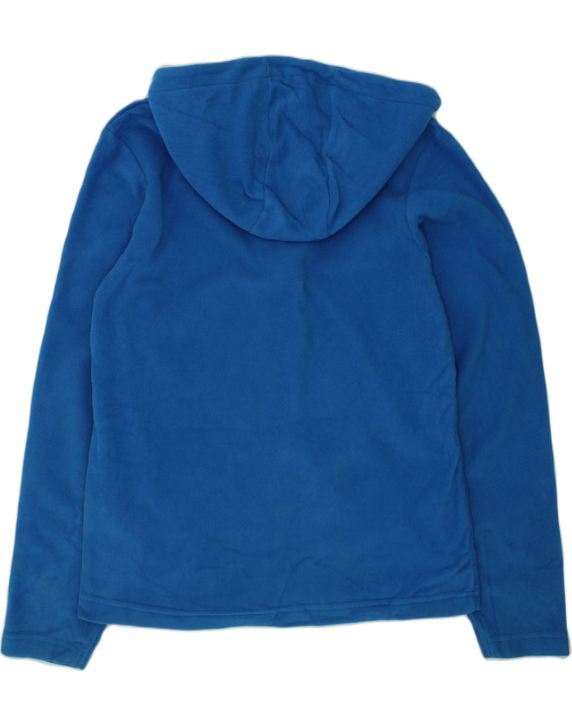 MOUNTAIN WAREHOUSE Boys Fleece Hoodie Jumper 12-13 Years Blue Polyester | Vintage Mountain Warehouse | Thrift | Second-Hand Mountain Warehouse | Used Clothing | Messina Hembry 