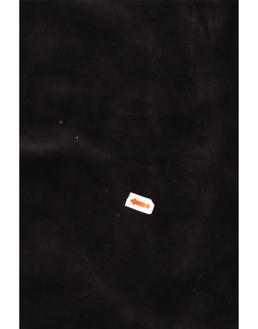 L.L.BEAN Womens Velvet A-Line Skirt Medium W28 Black Cotton