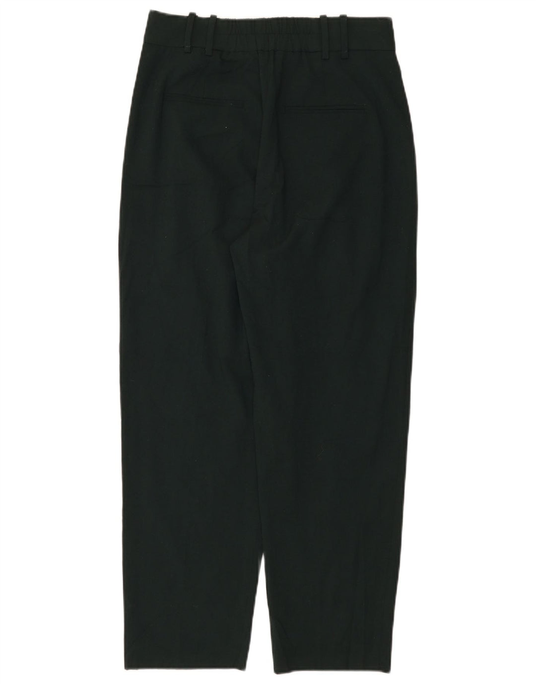 Zara Womens Tapered Chino Trousers Small W25 L25 Green Polyester