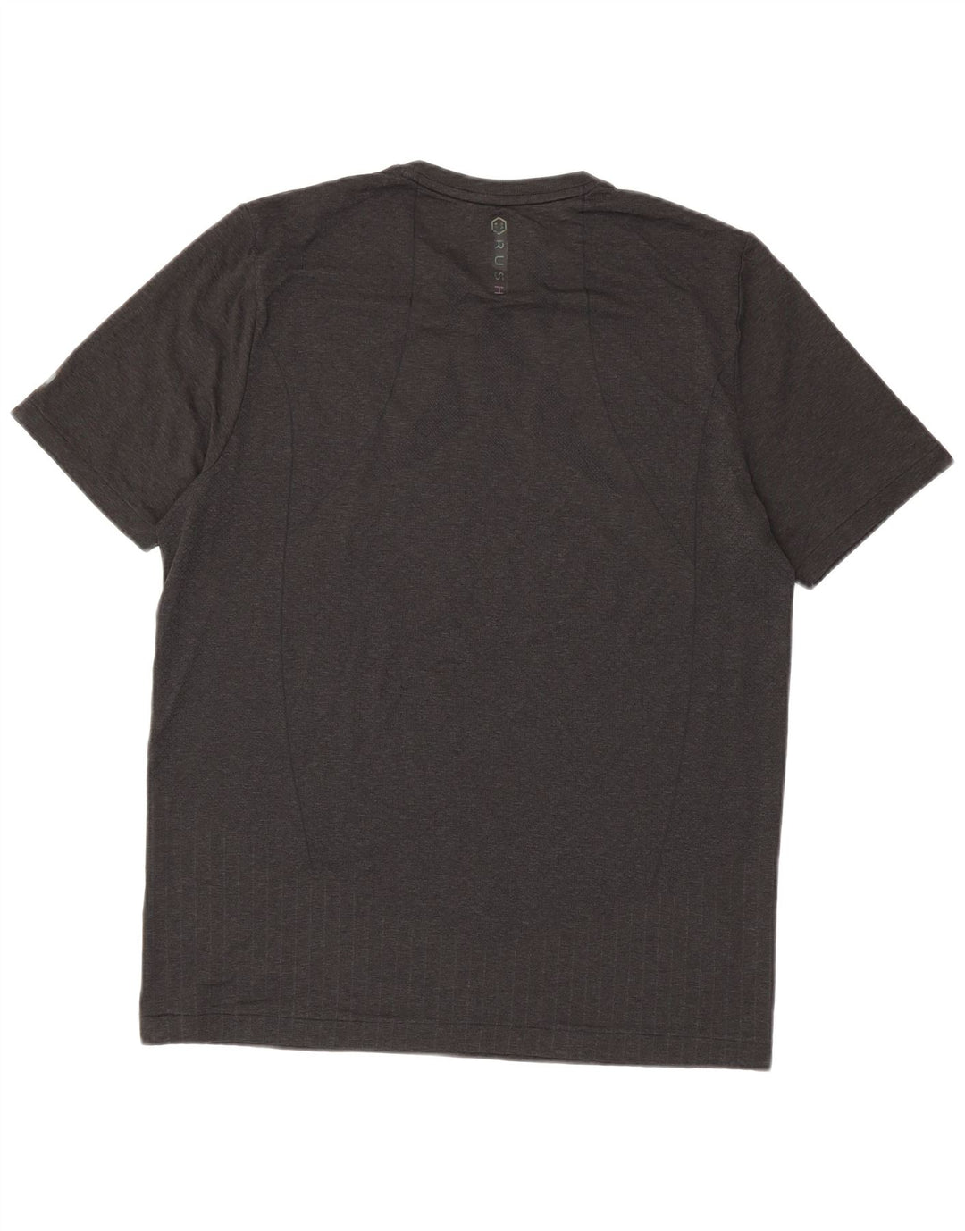 Under Armour Mens T-Shirt Top Large Black Nylon