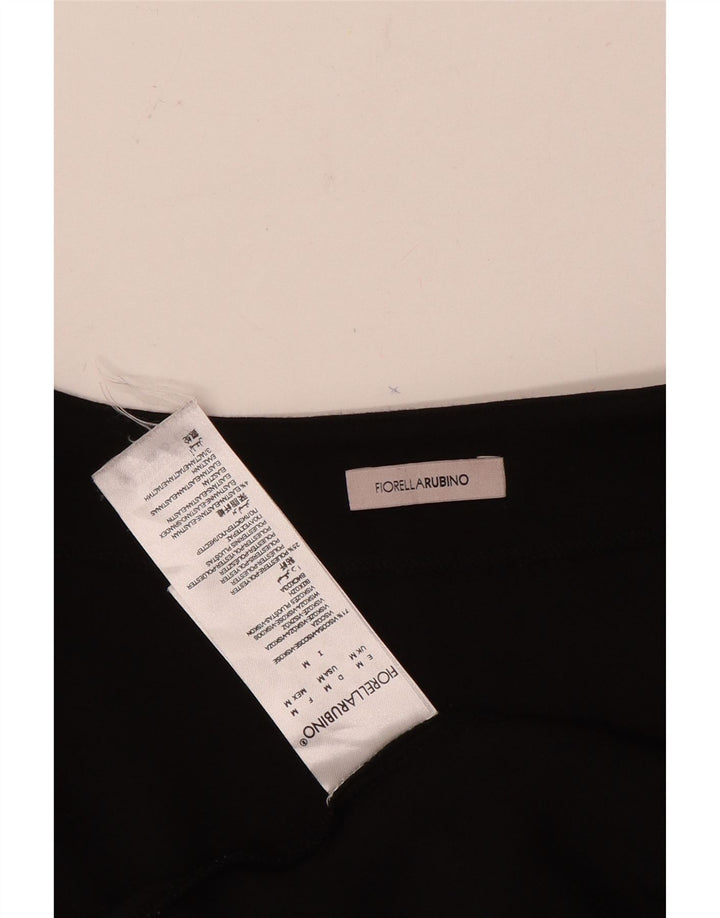 Fiorella Rubino Womens Oversized Open Blazer Jacket UK 14 Medium Black