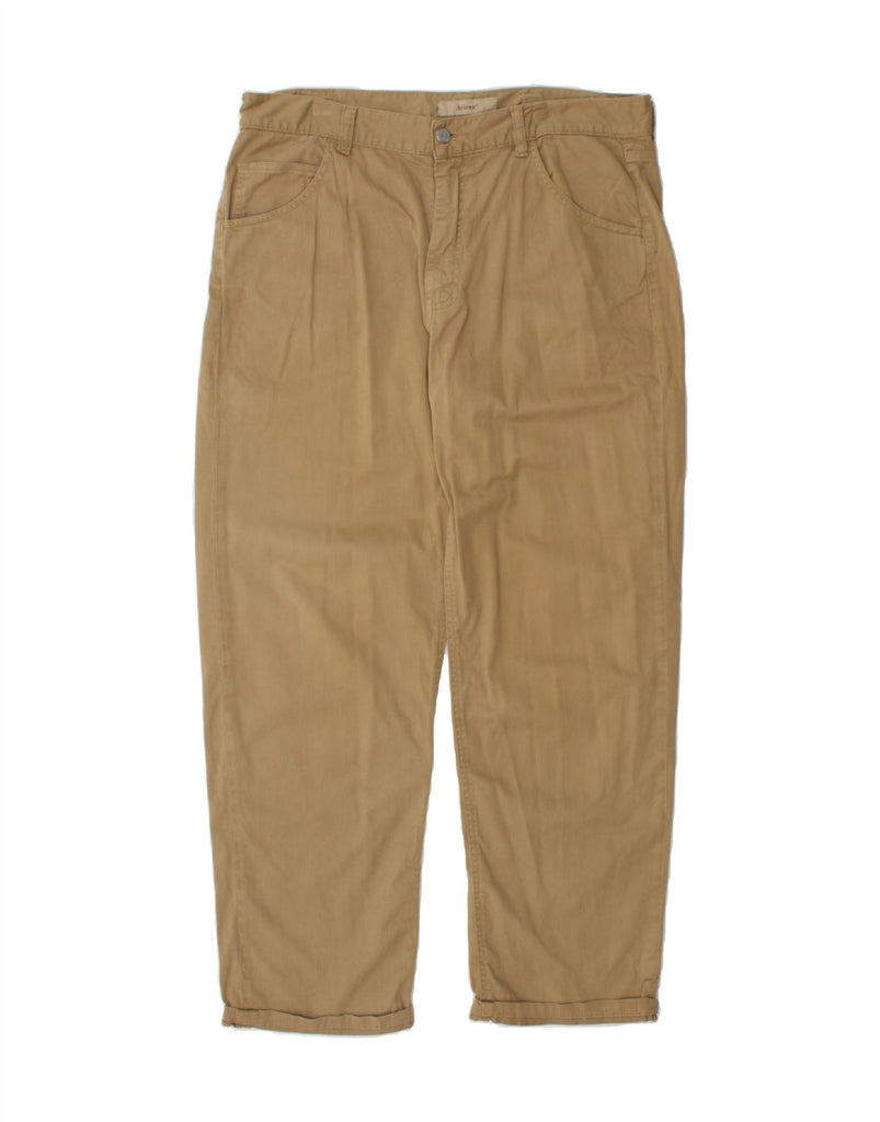 AVIREX Womens Casual Trousers W36 L30 Brown Cotton Vintage Avirex and Second-Hand Avirex from Messina Hembry 