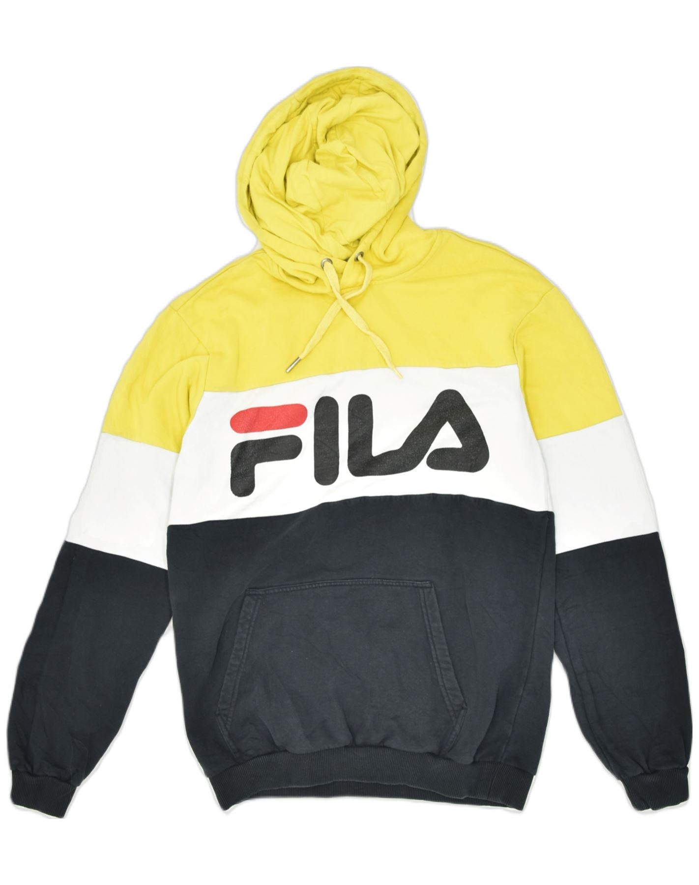 Yellow fila sales jumper