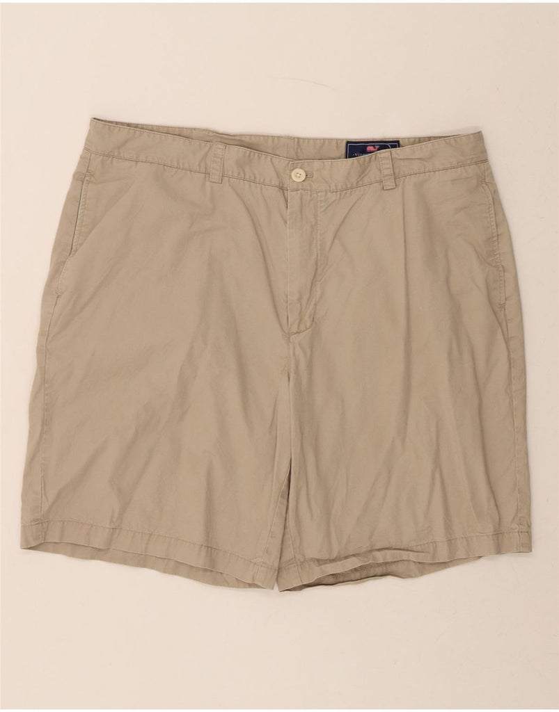 VINEYARD VINES Mens Chino Shorts W40 XL Beige Cotton Vintage Vineyard Vines and Second-Hand Vineyard Vines from Messina Hembry 
