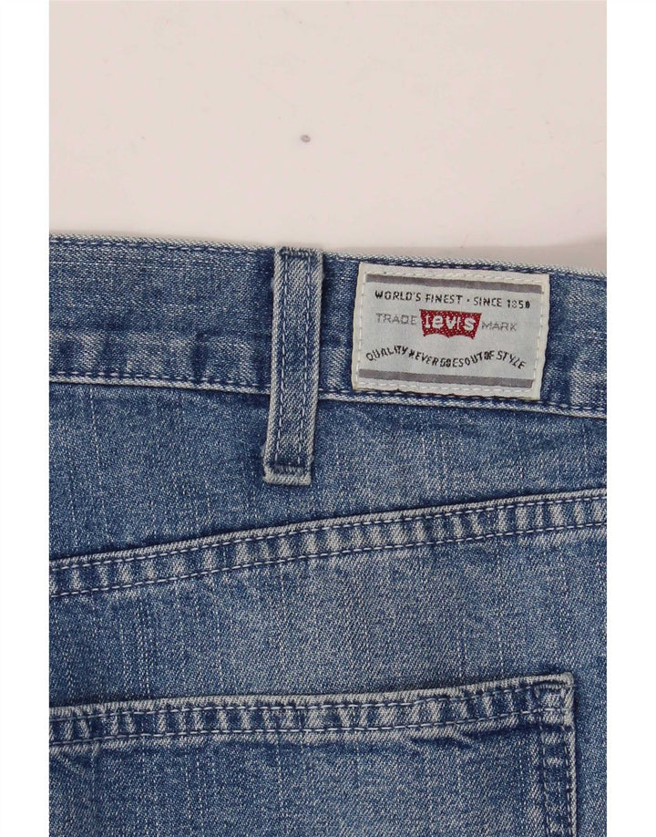 Levi's Mens Straight Jeans W38 L34 Blue