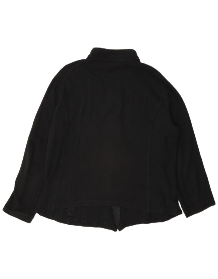 AUSTRALIAN L'ALPINA Womens Tracksuit Top Jacket IT 52 2XL Black