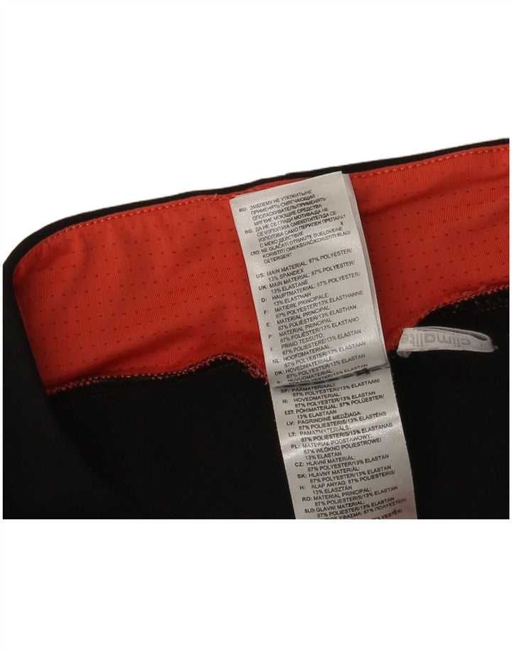 Adidas Womens Climalite Capri Leggings UK 8 Small Black Polyester