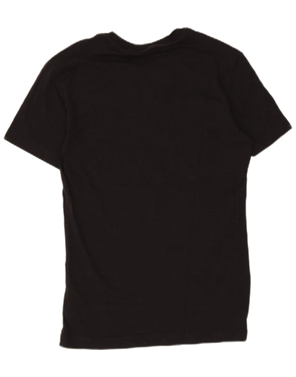 Calvin Klein Jeans Mens Graphic T-Shirt Top Small Black Cotton