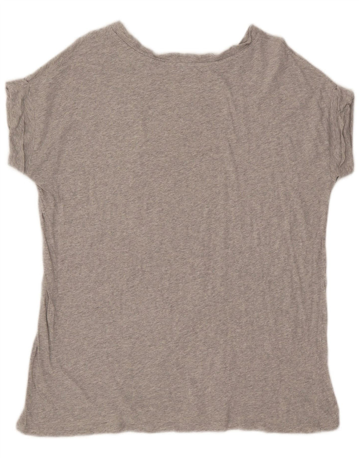 All Saints Mens T-Shirt Top Medium Grey