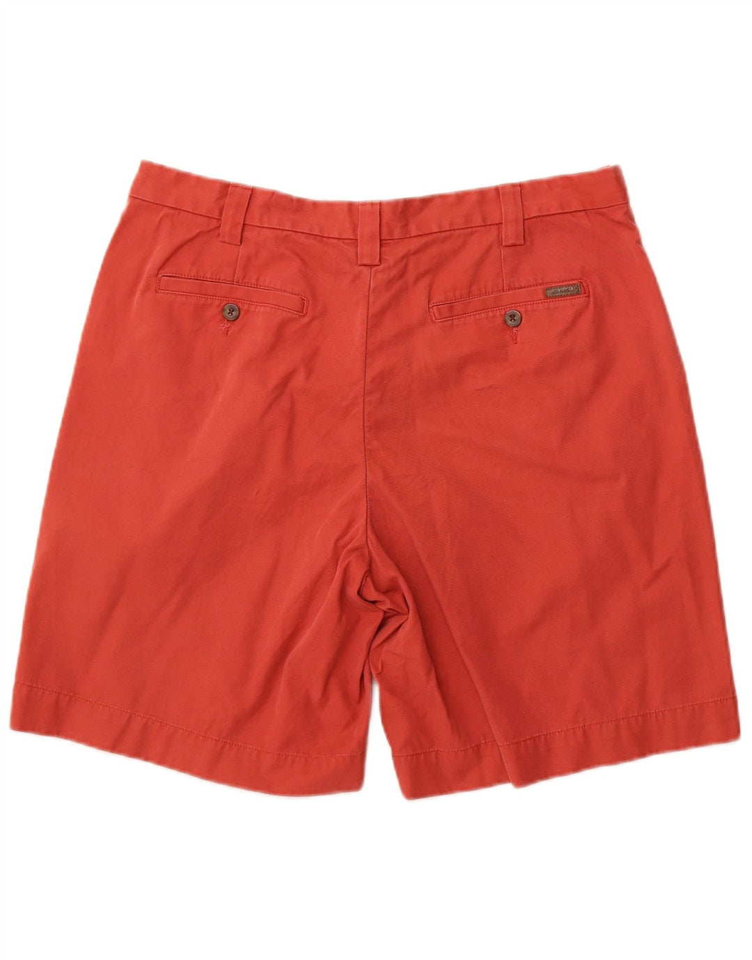 Eddie Bauer Mens Chino Shorts W36 Large Red Cotton
