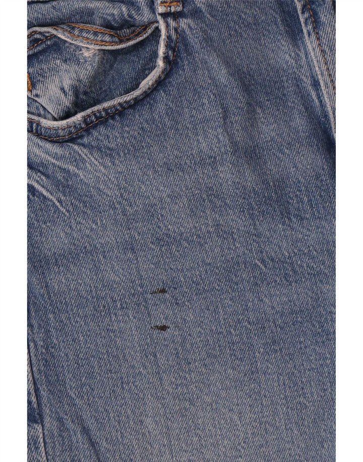 Zara Womens Straight Jeans EU 36 Small W26 L27 Blue Cotton