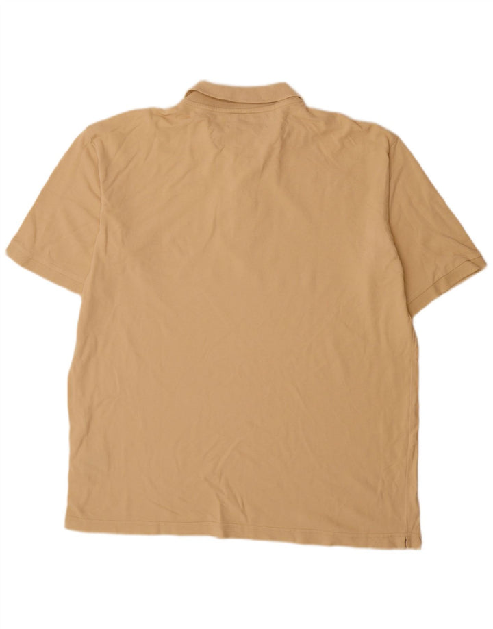 Kappa Mens Polo Shirt 2XL Beige Cotton