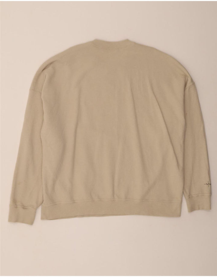 CHAMPION Mens Sweatshirt Jumper 2XL Off White Cotton Vintage Champion and Second-Hand Champion from Messina Hembry 