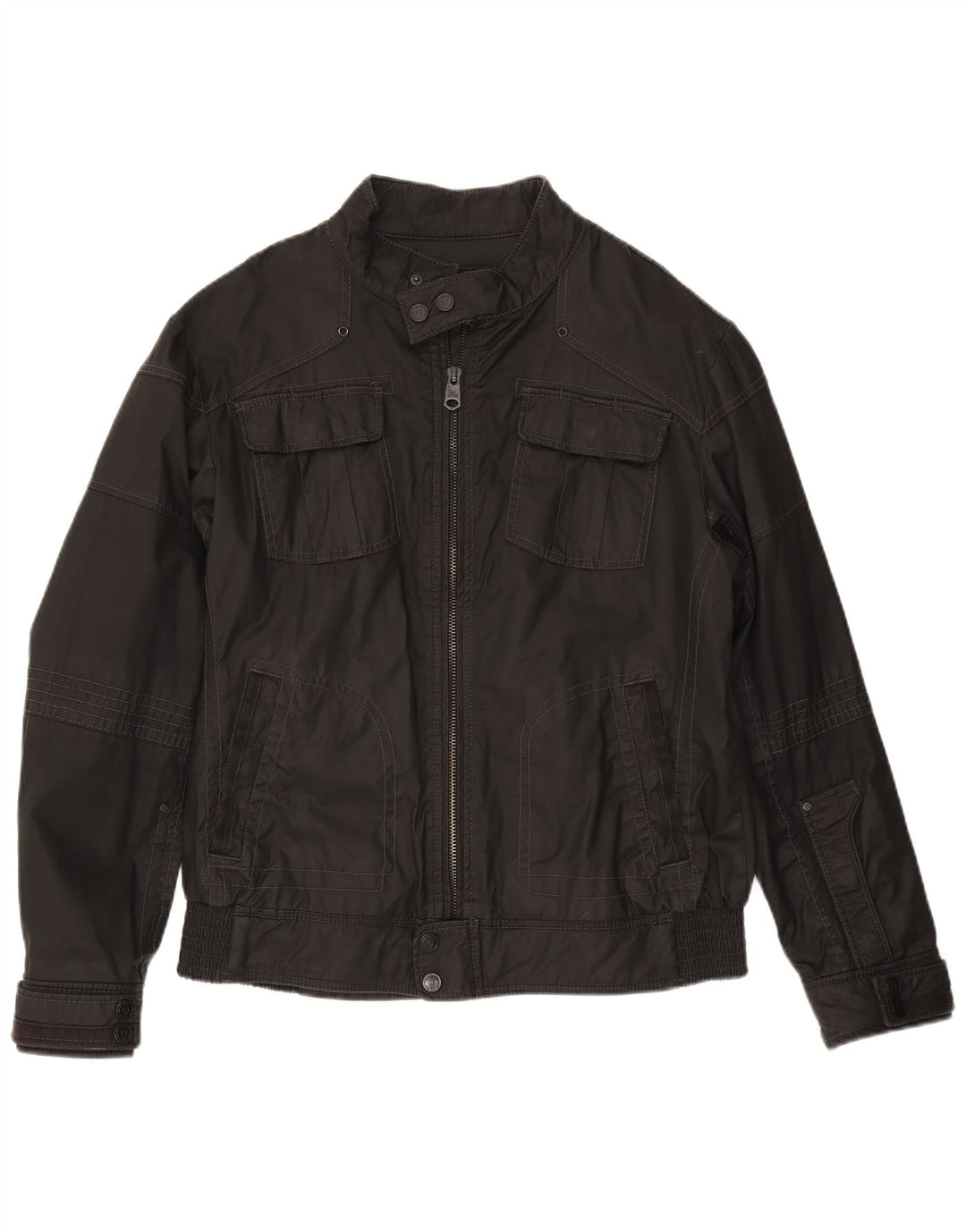 Esprit Mens Utility Jacket UK 40 Large Black
