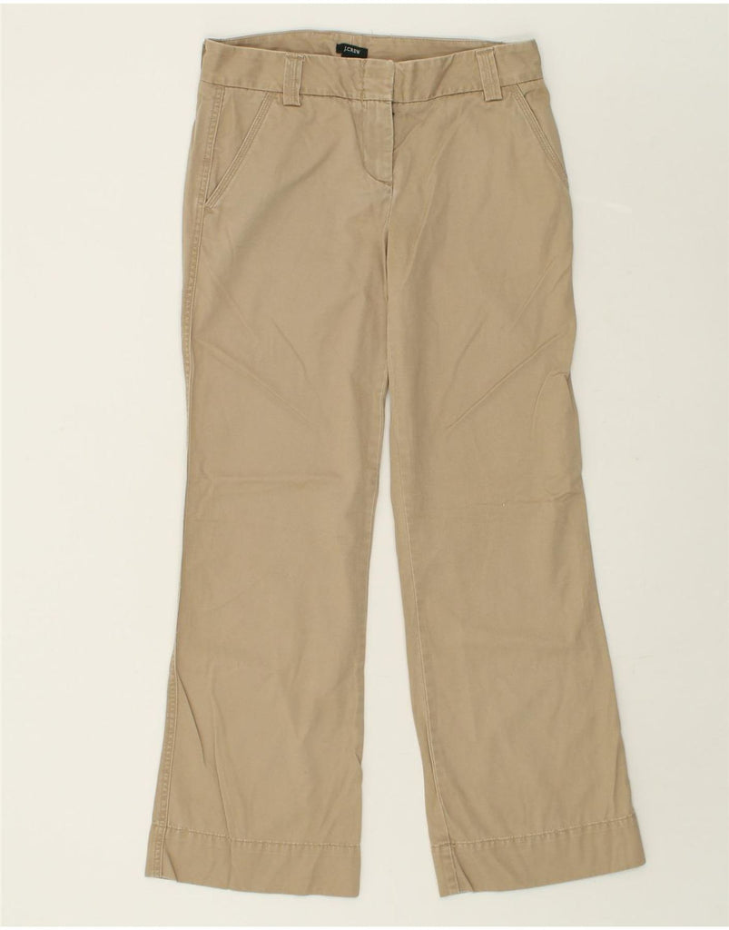 J. CREW Womens Favorite Fit Flare Chino Trousers US 4 Small W30 L30  Beige | Vintage J. Crew | Thrift | Second-Hand J. Crew | Used Clothing | Messina Hembry 