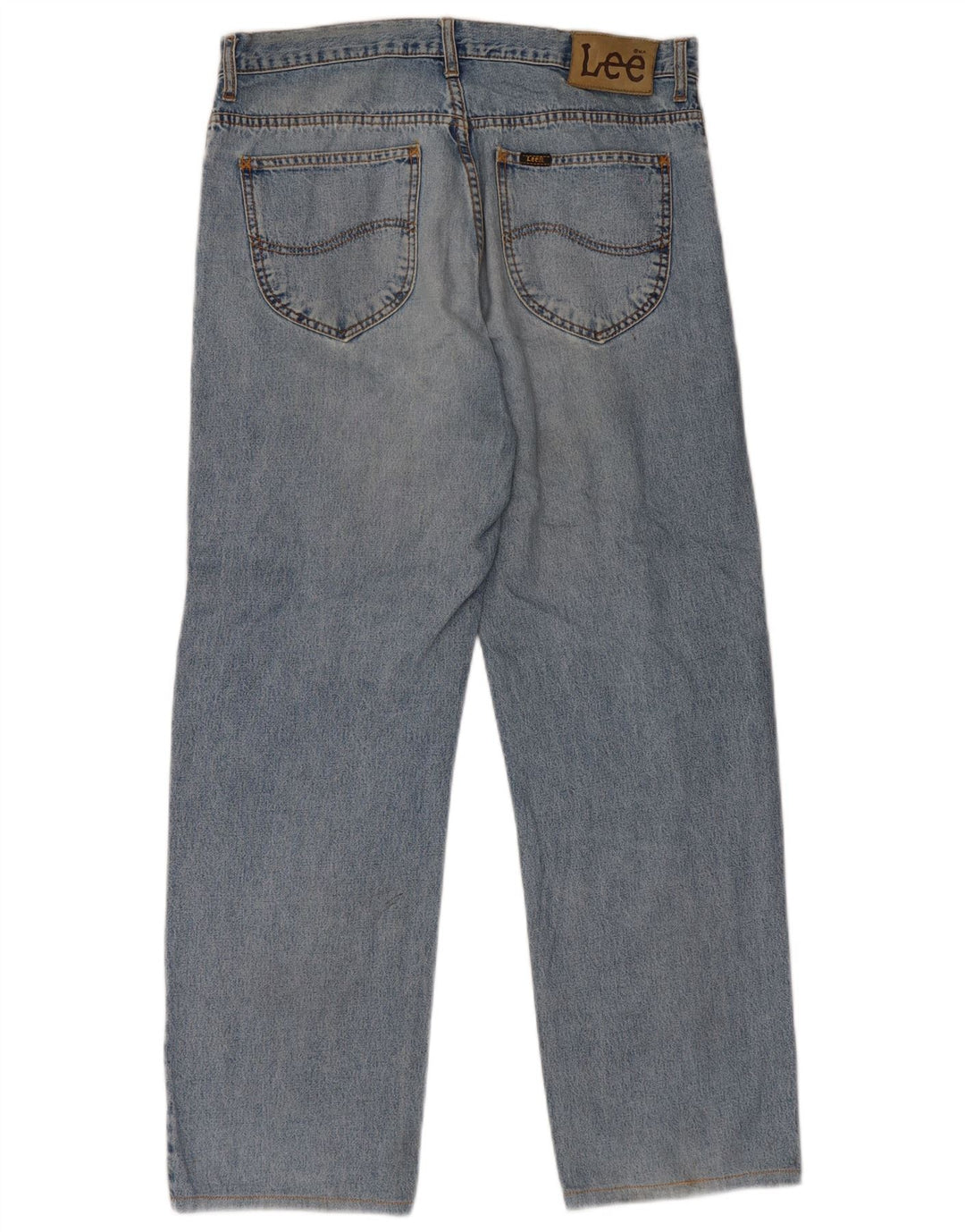 Lee Mens Straight Jeans W34 L30 Blue