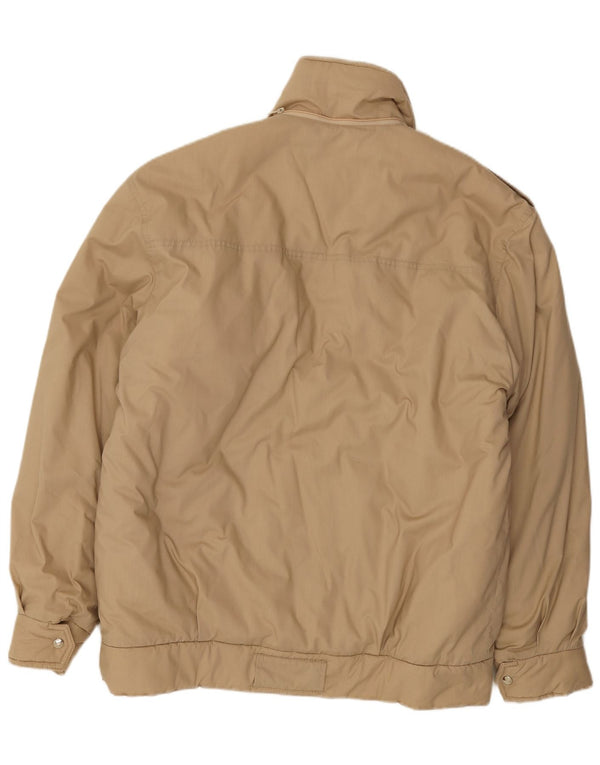 Vintage Mens Military Utility Jacket UK 42 XL Beige