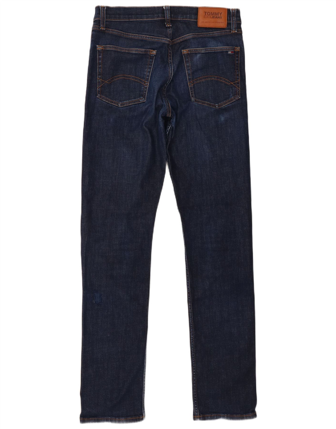 Tommy Hilfiger Mens Straight Jeans W30 L34 Navy Blue
