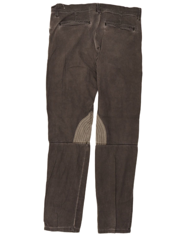Calvin Klein Mens Slim Jeans W32 L34 Grey Colourblock Cotton