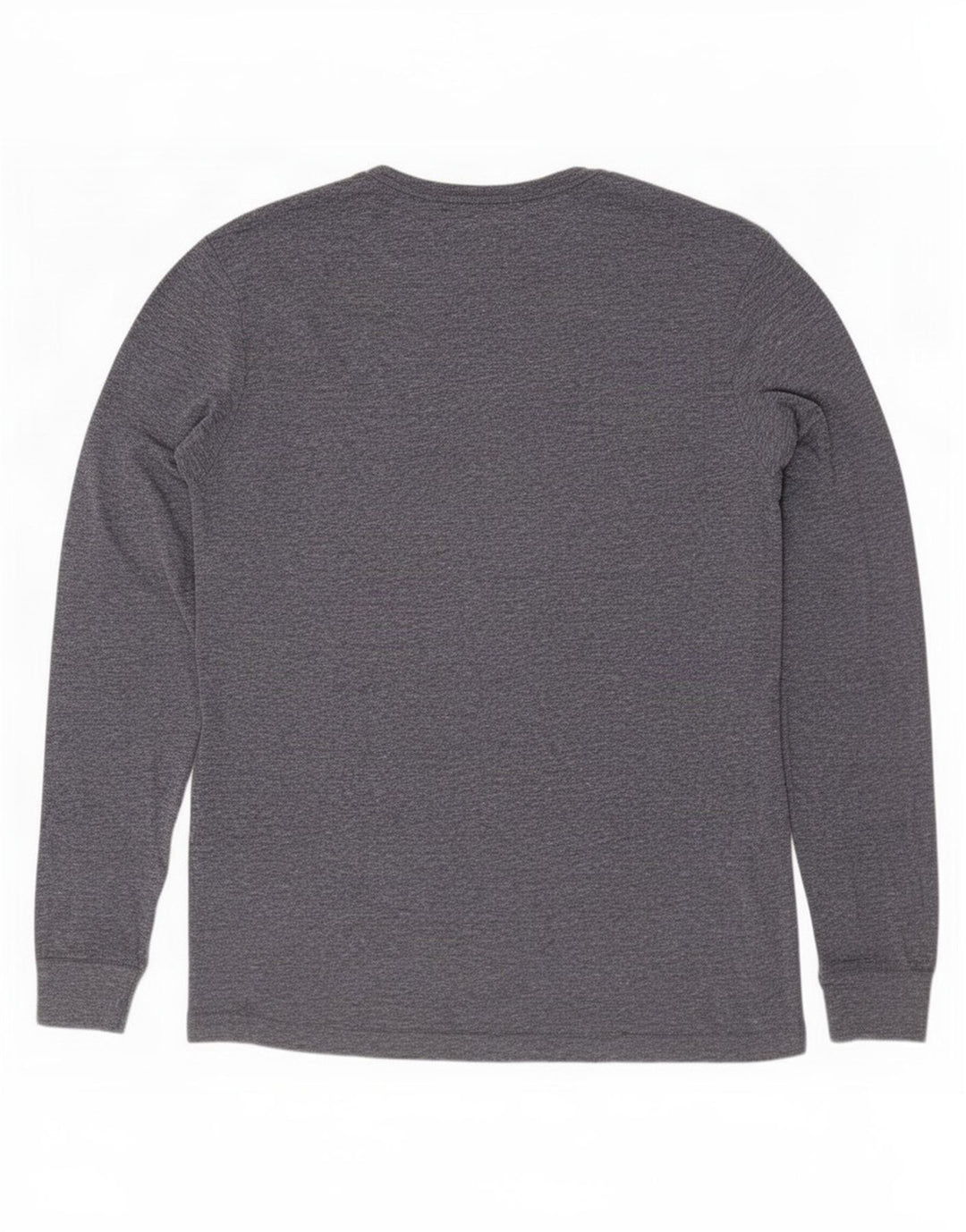 Tommy Hilfiger Mens Top Long Sleeve Large Navy Blue Flecked Polyester
