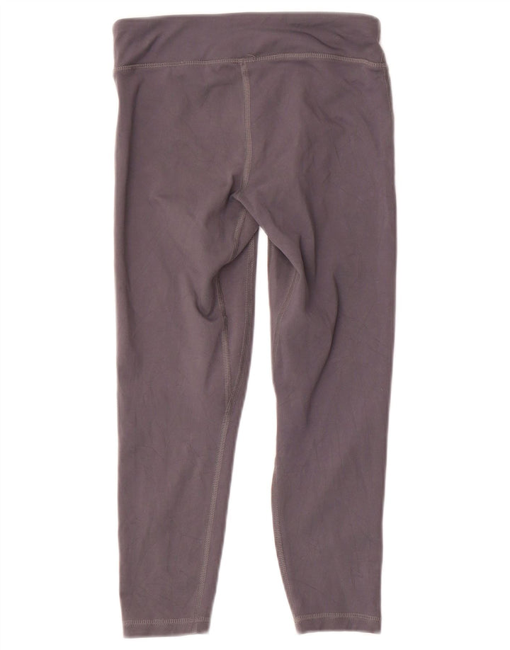 Under Armour Womens Capri Leggings UK 8 Small Grey